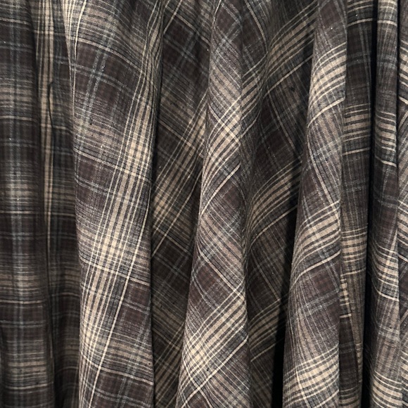 NWT H&M Fall25 Plaid Circle Skirt - Picture 8 of 10